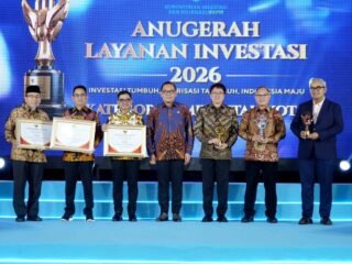 Pemkot Tangerang Raih Anugerah Layanan Investasi 2026
