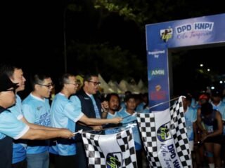 KNPI Colour Night Run 2026, Pemkot Tangerang Dorong Pemuda Aktif dan Kreatif