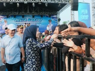 Pesta Rakyat Hari Jadi ke 500 Kabupaten Serang, Bupati Ratu Zakiyah Ajak Perkuat Solidaritas