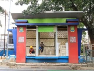 Dishub Kota Tangerang Terus Lakukan Perbaikan Halte